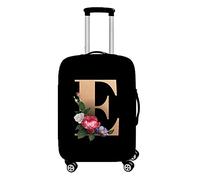 Hiseng Elastisch Kofferhülle Kofferschutzhülle Gepäck Cover Reisekoffer Hülle Koffer Schutzhülle Luggage Cover Waschbarer Kofferüberzug (M (22-24inch),E)