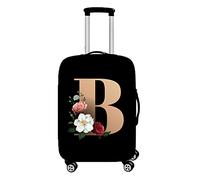 Hiseng Elastisch Kofferhülle Kofferschutzhülle Gepäck Cover Reisekoffer Hülle Koffer Schutzhülle Luggage Cover Waschbarer Kofferüberzug (S (18-20inch),B)