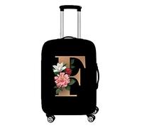 Hiseng Elastisch Kofferhülle Kofferschutzhülle Gepäck Cover Reisekoffer Hülle Koffer Schutzhülle Luggage Cover Waschbarer Kofferüberzug (M (22-24inch),F)