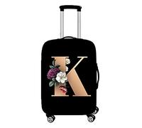 Hiseng Elastisch Kofferhülle Kofferschutzhülle Gepäck Cover Reisekoffer Hülle Koffer Schutzhülle Luggage Cover Waschbarer Kofferüberzug (XL (30-32inch),K)