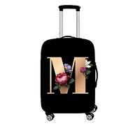 Hiseng Elastisch Kofferhülle Kofferschutzhülle Gepäck Cover Reisekoffer Hülle Koffer Schutzhülle Luggage Cover Waschbarer Kofferüberzug (S (18-20inch),M)