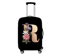 Hiseng Elastisch Kofferhülle Kofferschutzhülle Gepäck Cover Reisekoffer Hülle Koffer Schutzhülle Luggage Cover Waschbarer Kofferüberzug (M (22-24inch),R)