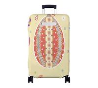 Hiseng Ostern Kofferschutzhülle Elastisch, Koffer Schutzhülle für 18-32 Zoll Gepäck Kofferhülle Waschbarer Reisetrolley, Luggage Cover Gepäckabdeckungen (Aprikose,XL)