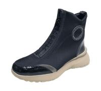 Hispanitas für Damen. HI233016 Polynesia Lederstiefeletten Schwarz (38), Wohnung, Reißverschluss, Lässig