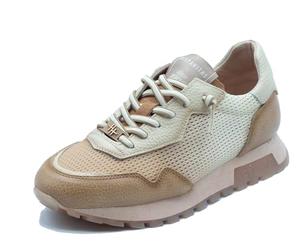 Hispanitas SHV264825 Bolero Desert Sneakers für Damen aus Leder und Stoff, Beige, Sandfarben, 38 EU
