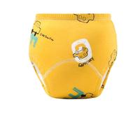 Hixingo Cartoon-Auto Töpfchen Trainingshose, 3 Stück Trainingshose Kinder Töpfchen, Wiederverwendbar Potty Training Pants, Trainingshose Kinder Trocken Werden 1-5 Jahre (Gelb,110)
