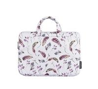 Hixingo Laptop-Handtasche für Frauen 12 13 14 15 Zoll Aktentasche Große Computer-Umhängetasche Arbeitstasche Messenger Bag Laptoptasche (Feder,12 Zoll)