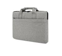 Hixingo Laptop-Handtasche für Frauen 13 14 15 Zoll Aktentasche Computer-Umhängetasche Professionelle Arbeitstasche Messenger Bag Große Laptoptasche Schultertasche Kompatibel (13”,Grau)