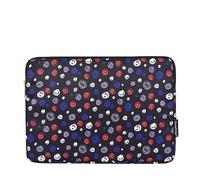 Hixingo Laptop-Handtasche für Frauen 13/14/15 Zoll, Aktentasche Große Computer-Umhängetasche Professionelle Arbeitstasche Messenger Bag Laptoptasche Schultertasche Kompatibel (Rote Tupfen,14 Zoll)