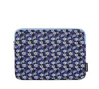 Hixingo Laptop-Handtasche für Frauen 13/14/15 Zoll, Aktentasche Große Computer-Umhängetasche Professionelle Arbeitstasche Messenger Bag Laptoptasche Schultertasche Kompatibel (11 Zoll,Lila Blume)