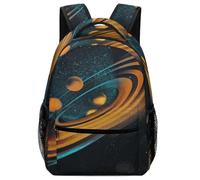 Hixingo Rucksack Kinder Kindergartenrucksack für Mädchen/Jungen, Mode 3D Druck Kinderrucksack, Grosse Kita KapazitätSchulranzen Komfort Schulranzen (Universum 8,42x31x15cm)