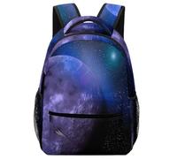 Hixingo Rucksack Kinder Kindergartenrucksack für Mädchen/Jungen, Mode 3D Druck Kinderrucksack, Grosse Kita KapazitätSchulranzen Komfort Schulranzen (Universum 7,42x31x15cm)
