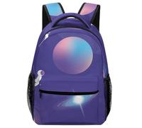 Hixingo Rucksack Kinder Kindergartenrucksack für Mädchen/Jungen, Mode 3D Druck Kinderrucksack, Grosse Kita KapazitätSchulranzen Komfort Schulranzen (Universum 2,42x31x15cm)