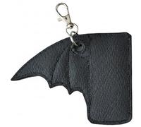 HiyyFloy Fledermaus-Leder-feuerzeughülle, Halter Für Feuerzeuge, Hüllenabdeckung, Ledertasche, Beutel Schlüsselanhänger-Schlaufe Für Schlüsselanhänger-anhänger