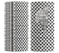 HiyyFloy Palästina Folk Hatta Kufiya Muster Hals Gamaschen Palästinensische Karte Snoods Arabische Kalligraphie Bandana Unisex Winddichtes Bandana