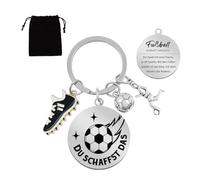 HJDJBD Fußball Geschenke Jungen,Schlüsselanhänger Fußball,Kinder Coole Kleine Geburtstag Sachen,Mutmacher Geschenk Junge Jungs Jahre,für Nikolaus Und Weihnachtsgeschenke Teenager,Geburtstagsgeschenk
