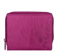 HJP Kleinbörse Damen Hibiscus magenta