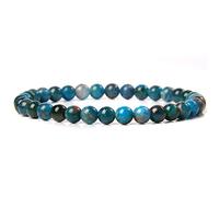 HJYUK Chakra Armband Echte Steine, Steinarmbänder Apatit Naturstein Perlen Armbänder Chakra Armband Yoga Balance Freundschaftsarmband Schmuck Für Frauen Mädchen Jungen 21Cm