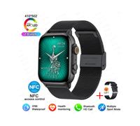 (HK95 Ultra Original Black Mesh Belt) 2025 Neue HK95 Ultra Smart Watch Immer Bildschirm anzeigen Bluetooth-Anruf