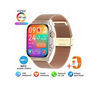 (HK95 Ultra OriginalGold Mesh Belt)2025 Neue HK95 Ultra Smart Watch Immer Bildschirm anzeigen Bluetooth-Anruf