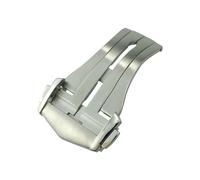 HKIDKK 18 mm Faltschließe, geeignet für Omega De Ville Aqua Terra 150 Uhr, Lederarmband, Schnalle, Gummi-Schnalle, 20 mm