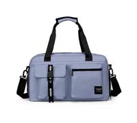 HKIDKK Große Fitness-Tasche, Sport-Handtasche, Damen, trockene nasse Schuhe, Tasche, einzelne Schulter, Crossbody, Schwimmen, Yoga, Fitnessstudio, Reiserucksack, blau, Einheitsgröße, Handwerker