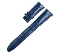 HKIDKK Uhrenarmband aus echtem Rindsleder, für IWC Portugieser Porotfino Familien-Pilotenuhren, 20 mm, 21 mm, 22 mm, Faltschließe, 20 mm, Azetat, Kein Edelstein