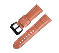HKIDKK Uhrenarmband für Panerai-Armband für PAM441/438-Serie, weiches Rindsleder, echtes Bambusleder, 20 mm, 22 mm, 24 mm, 20 mm, Azetat, Kein Edelstein