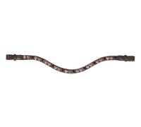 HKM Sports Browband AMOUR Sommer 2026 - Pony, braun/braun/taupe/champagner