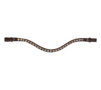 HKM Sports Browband AMOUR Sommer 2026 - Pony, braun/champagner