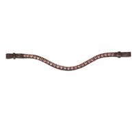 HKM Sports Browband AMOUR Sommer 2026 - Pony, braun/taupe