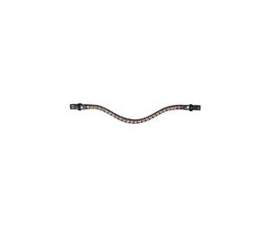 HKM Sports Browband AMOUR Sommer 2026 - Pony, schwarz/champagner