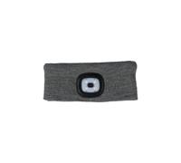 HKM Stirnband Honey, mit LED Licht in grau meliert - onesize