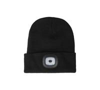 HKM Strickmütze Honey, mit LED Licht in schwarz - onesize