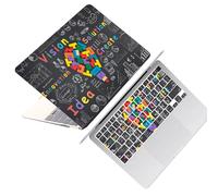 HLAAJJX Hard Case für MacBook Pro 16 Zoll Hülle 2019 Model A2141 mit Touch Bar & Touch ID,Nicht für MacBook Pro 16 M4 M3 M2 M1,Slim Schutzhülle Cover & Tastaturabdeckung,Kreative Glühbirne