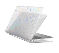 HLAAJJX Kompatibel mit MacBook Air 13 Zoll Hülle M4 M3 M2 2025 2024 2022,Hartschale für MacBook Air 13,6 Zoll Hülle A3240 A3113 A2681 Liquid Retina Display,Gradient Buchstaben