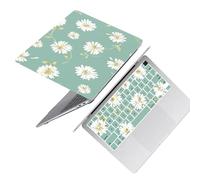 HLAAJJX Schutzhülle für Alte MacBook Pro 13 Zoll Hülle 2012-2008 Modell A1278 mit CD-ROM,Schützende Plastik Hartschale Computer Case & Tastaturschutz Cover für Pro 13.3",Gänseblümchen