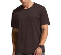 HMIYA Heavy T Shirt Herren Dickes Rundhals t Shirts 100% Baumwolle Heavy Duty Pre Shrink Strapazierfähig & Atmungsaktiv