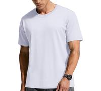 HMIYA Heavy T Shirt Herren Dickes Rundhals t Shirts 100% Baumwolle Heavy Duty Pre Shrink Strapazierfähig & Atmungsaktiv