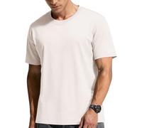 HMIYA Heavy T Shirt Herren Dickes Rundhals t Shirts 100% Baumwolle Heavy Duty Pre Shrink Strapazierfähig & Atmungsaktiv