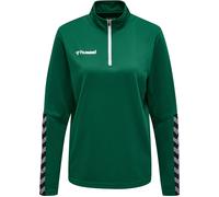 hmlAUTHENTIC HALF ZIP SWEATSHIRT WO EVERGREEN M