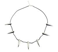 Hmsanase Trend Halskette Ketten Schmuck Herren Frauen Anhänger Necklace Black Panther Herren Halskette Leopard Claw Anhänger Punk Halskette Prop Trend Xl1154