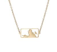 Hmsanase Trend Halskette Ketten Schmuck Herren Frauen Anhänger Necklace Feuerwehrmann Feuerwehrauto Hydrant Auto Halskette Herren Halskette Punk Feuerwehrmann Geschenk Firemang