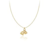 Hmsanase Trend Halskette Ketten Schmuck Herren Frauen Anhänger Necklace Trendige Maiglöckchen-Blumen-Anhänger-Halsketten Für Damen, Modische Charm-Halskette, Damengeschenke X774Jin