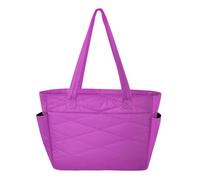 HMZXZ Handtaschen Tragetasche für Damen, The Texture Purple Tote Bag Large Capacity Top Handle Shopper Shoulder Bag for Work Travel Gym Purple