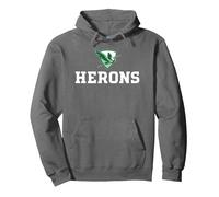 Hobart & William Smith Colleges William Smith Herons Pullover Hoodie, Unisex für Erwachsene, Anthrazit, S