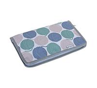 Hobby Gift Austauschbare Nadeltasche - Taschen für Häkelnadeln-Zubehör - 100% Baumwolle Hartschalenetui mit Reißverschluss - 2 x 17,2 x 28,5 cm - Garnknäuel