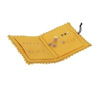 Hobby Gift Besticktes Nadeletui - Bienen, Baumwollstoff mit weichen Seiten zur Aufbewahrung von Nadeln und Stecknadeln, inkl. 5 Nadeln, 4 Sicherheitsnadeln und 3 Stecknadeln 2,5x9,5x11,5cm