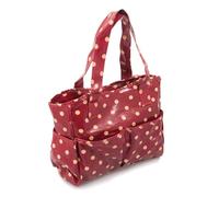 Hobby Gift Exklusive Basteltasche, Tupfen Rot, 14 x 365 x 30cm