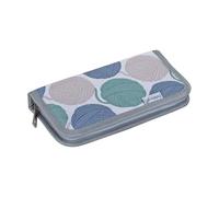 Hobby Gift Häkeletui, elastische Häkelnadel-Aufbewahrung, 100% Baumwolle, harter Reißverschluss, 10 x 20 x 3 cm, Garnknäuel